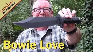 Ontario SP 10 Marine Raider Bowie Knife - It's A Hoss!
