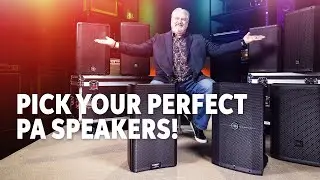 Choosing the Best Powered PA Speakers for You