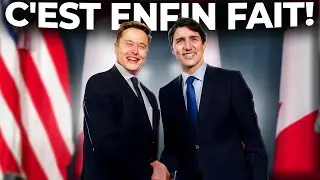 Ce Qu'Elon Musk Vient De Faire Avec Justin Trudeau Change TOUT!