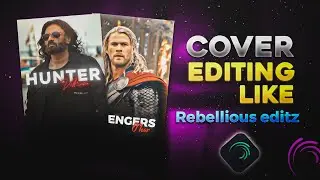 Instagram Trend COVER EDITING LIKE @rebelliouseditz  😲ALIGHT MOTION | Text animation editing
