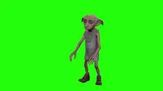 harry potter movie dobby green screen video #1