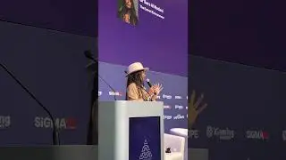 Sara Al Madani at our conference in Budapest
