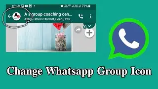 gb whatsapp || How to change group icon | Group dp change |