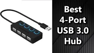 4 Port USB 3.0 Hub with Individual LED Power Switches by Sabrent Review