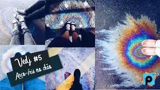 ARCO-ÍRIS NO CHÃO - EDIÇÃO PICSART - VEDJ #5