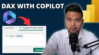 NO CODE MEASURES using COPILOT in Power BI // Use AI To Write DAX // Beginners Guide to Power BI