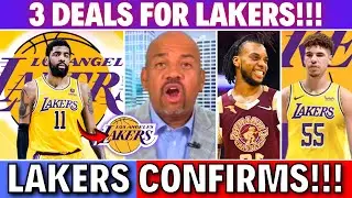 I DON'T BELIEVE THIS! LAKERS NEGOTIATING WITH 3 PLAYERS! LOS ANGELES LAKERS NEWS