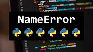 HOW TO DO HOW TO SOLVE NAMEERROR FOR BEGINNERS IN PYTHON 💻