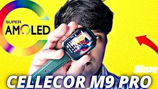Tested Cellecor M9 Pro Blaze | Amoled display | Review and unboxing | Cellecor Amoled watch
