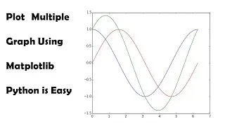 How to plot multiple graph together in Matplotlib python
