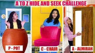 A TO Z HIDE AND SEEK CHALLENGE 🤩 | PULLOTHI