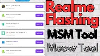 How To Flash Realme Phone All Model 📲 2024