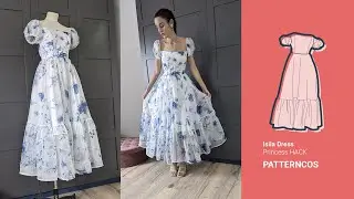 ¡Cosiendo un vestido de princesa! Vestido Isila HACK 🌸 ENG SUBS 🌸
