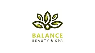 modern spa logo design