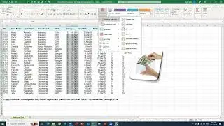 Excel Conditional Formatting Top 10 Salaries