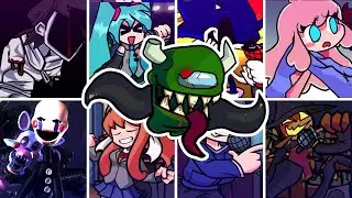 FNF | Ejected but Every Turn a Different Character Sings 🎤(FNF Ejected but Everyone Sings it) REMA