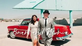 Vintage Vegas Elopement at the Sure Thing Wedding Chapel
