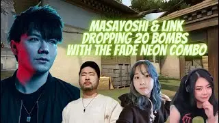 Masayoshi & Link Dropping 20 Bombs with the Fade Neon Combo ft Peter Tenzin & Celine