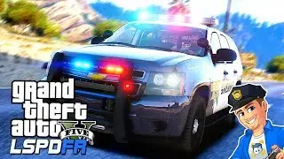 GTA 5 LSPDFR One Call - Airplane Crash | GTA 5 LSPDFR Realistic Police Patrol | Tahoe ELS