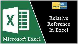 Cell References in Excel - Relative Reference.