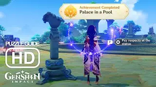 How to Unlock Palace in a Pool Domain | Watatsumi Island Inazuma - Genshin Impact 2.1