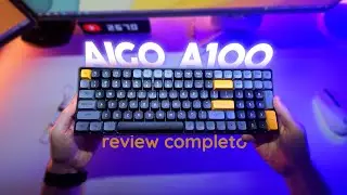 Custo benefício do Aliexpress! Teclado Aigo A100