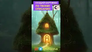 МАЛЕНЬКИЙ ДОМ ДЛЯ ФЕИ от НЕЙРОСЕТИ И ТЫ СОЗДАЙ ДЛЯ СВОИХ ПРОЕКТОВ 