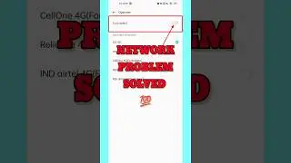 How To Change Network Automatically On Android|| Mobile Network Problem Solved 💯||