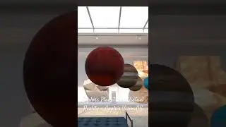 Explore Planet’s via Virtual Reality - Apple’s VisionOS..