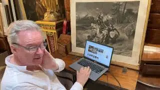 Émile Jean-Horace Vernet after painting  ' 1825 LA VENGEANCE '  [ grandson of Claude-Joseph Vernet ]