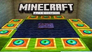 3 Minecraft FREE EDITION Worlds -Bedrock Edition + MCPE + Texture Pack