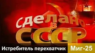 Истребитель перехватчик МиГ 25