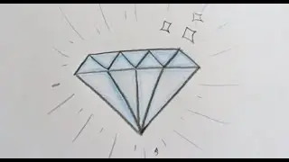 Как нарисовать АЛМАЗ
