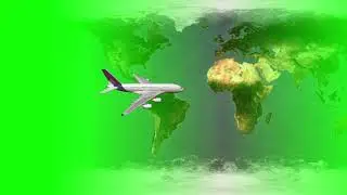Worldmap Green Screen Effects