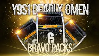 Y9S1 DEADLY OMEN *New* Bravo Packs - Complete Collection - Rainbow 6 Siege