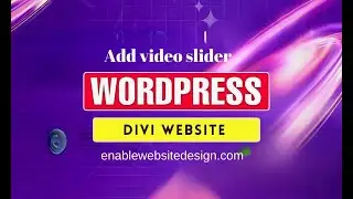 How to add video slider in your divi wordpress website