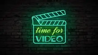 Neon Video Start, Neon video opener, Neon video intro