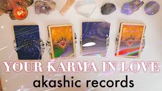 🪬❤️‍🔥Your KARMA in LOVE {akashic records} ❤️‍🔥📖 PICK A CARD