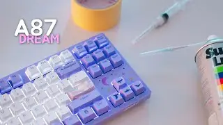 Dareu A87 Mods | Before & After Typing Sounds