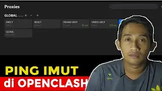 SETTING AKUN TROJAN DAN VMESS GRCP DI OPENCLASH AGAR PING LEBIH IMUT