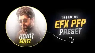 instagram efx Profile preset✨ | alight motion PFP xml | Alight Motion Tutorial | Rohit Editz 