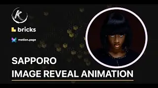 Sapporo Image Reveal Animation - Bricks Builder and Motion.pge (GSAP)