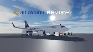Air Astana flight | Рейс Актау-Атырау | Avia review | Roblox