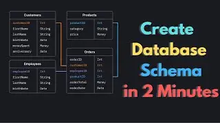 How to Create Database Schema Easily in 2 Minutes In MySQL