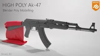 Ak-47 Blender Modeling (High Poly) Pt. 1