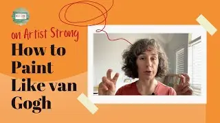 How to study an art style: Paint like van Gogh