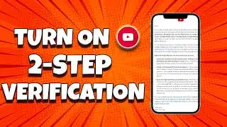 How to Turn On 2-Step Verification on Youtube 2021 | YouTube Update 2021