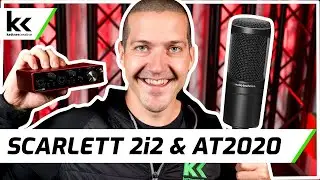 Focusrite Scarlett 2i2 & Audio Technica AT2020 Microphone