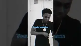 NBA Youngboy’s homie going insane😈 