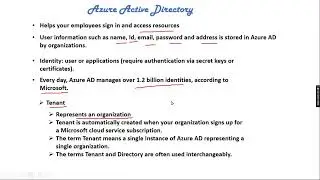 What is Azure Active Drirectory | Azure kya hai  With Practical Hindi